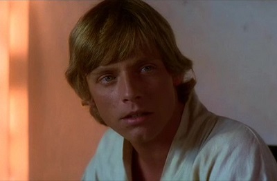 Mark Hamill als Luke Skywalker in Episode IV