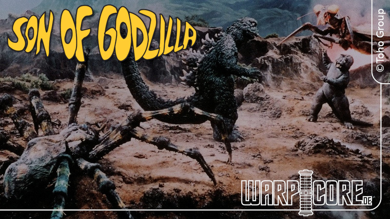 Son of Godzilla Frankensteins Monster jagen Godzillas Sohn
